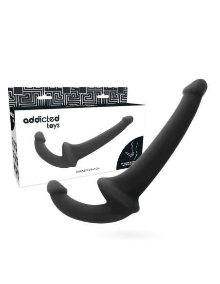 ADDICTED TOYS - DILDO WITH RNA S WITHOUT SUBJECTION BLACK