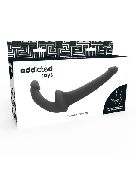 ADDICTED TOYS - DILDO SU RNR S BE PAGALBOS JUODA