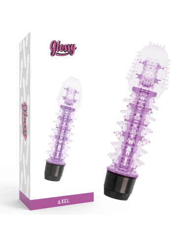 GLOSSY - AXEL VIBRATOR LILAC
