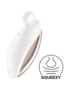 SATISFYER – „SPOT ON 2“ VIBRATORIUS ŽIEDAS, BALTAS