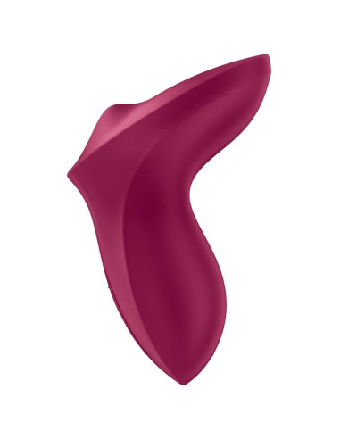 SATISFYER - EXCITERRR LAY-ON CLITORIS BERRY VIBRATOR