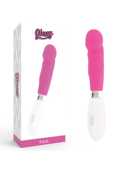 GLOSSY - PAUL VIBRATOR PINK