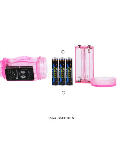 BAILE - DISTORTION TRIPLE PINK STIMULATOR