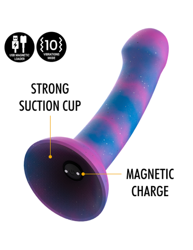 MYTHOLOGY - DION GALACTIC DILDO M - VIBRATORIUS WATCHME SUDERINAMAS SU BELAIDE TECHNOLOGIJA
