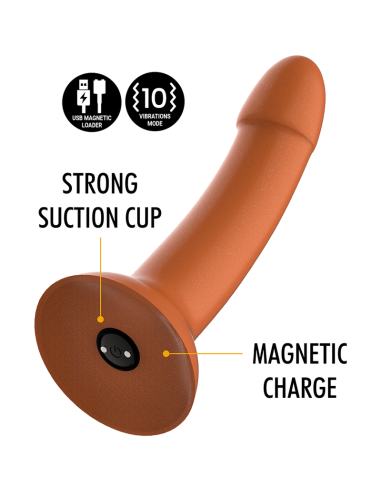 MYTHOLOGY - RUNE ROYAL DILDO M - VIBRATOR WATCHME WIRELESS TECHNOLOGY COMPATIBLE