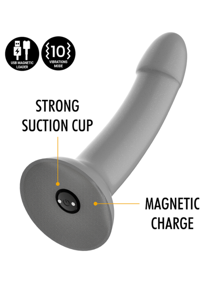 MYTHOLOGY - RUNE MAJESTIC DILDO S - VIBRATORIUS WATCHME BELAIDĖS TECHNOLOGIJOS LAIKIKLIS