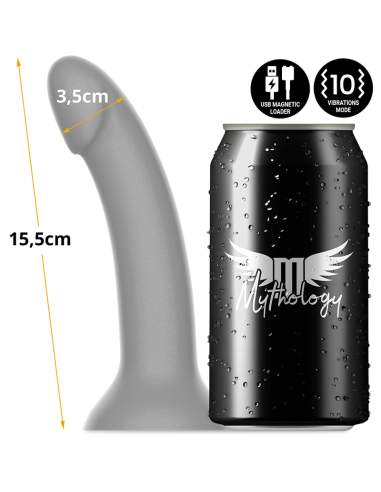 MYTHOLOGY - RUNE MAJESTIC DILDO S - VIBRATORIUS WATCHME BELAIDĖS TECHNOLOGIJOS LAIKIKLIS