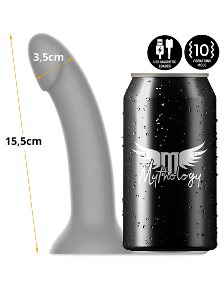 MYTHOLOGY - RUNE MAJESTIC DILDO S - VIBRATORIUS WATCHME BELAIDĖS TECHNOLOGIJOS LAIKIKLIS