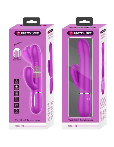 PRETTY LOVE - DAUGIAFUNKCIS G-SPOT FUKSIJOS SPALVOS