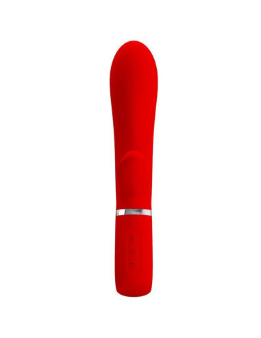 PRETTY LOVE - THOMAS daugiafunkcis G-SPOT vibratorius, raudonas