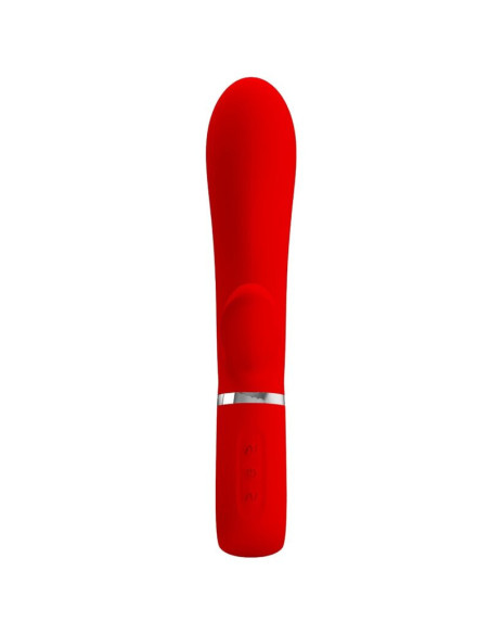 PRETTY LOVE - THOMAS daugiafunkcis G-SPOT vibratorius, raudonas