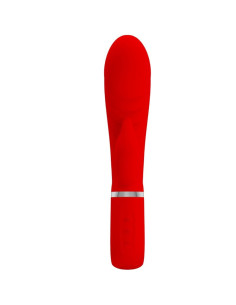 PRETTY LOVE - PRESCOTT DAUGIAFUNKCINIS G-SPOT VIBRATORIUS RAUDONAS 2