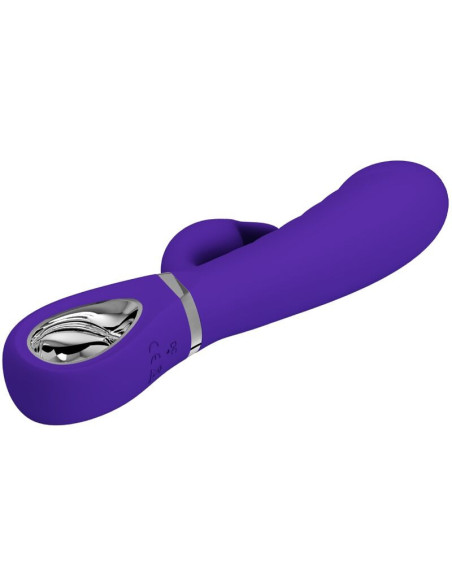 PRETTY LOVE - PRESCOTT DAUGIAFUNKCINIS G-SPOT VIBRATORIUS VIOLETINIS
