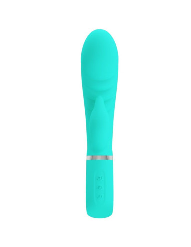 PRETTY LOVE - PRESCOTT DAUGIAFUNKCINIS G-SPOT VIBRATORIUS, ŽALIAI MĖLYNAS