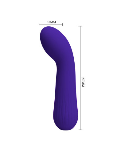 PRETTY LOVE – FAUN įkraunamas vibratorius, violetinis
