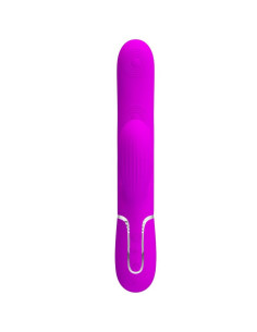 PRETTY LOVE - PERLITA MULTIFUNCTION 3 IN 1 G-SPOT VIBRATOR VIOLET 2