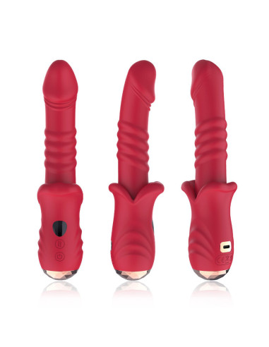 ARMONY - POINT A STIMULATING VIBRATOR DILDO RED