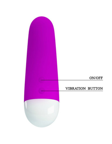 PRETTY LOVE - LUTHER MINI VIBRATOR 30 VIBRATION MODES