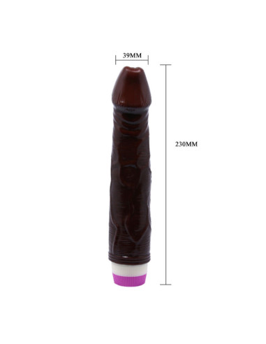 BAILE - MALONUMŲ BANGŲ VIBRATORIUS 23 CM RUDAS