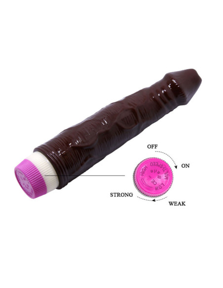 BAILE - MALONUMŲ BANGŲ VIBRATORIUS 23 CM RUDAS