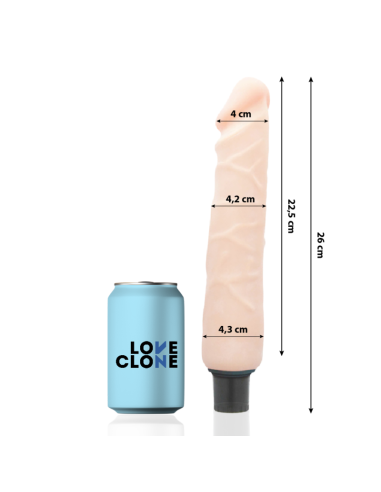 LOVECLONE - JANSEN SELF LUBRICATION VIBRATOR 26 CM -O- 4.2 CM