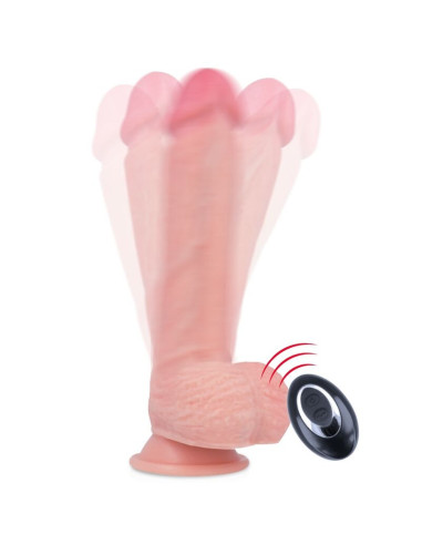 ROCKARMY - SKYSTO SILIKONINIS VIBRATORIUS PREMIUM APACHE NUOTOLINIO VALDYMO 20,5 CM -O- 4,62 CM