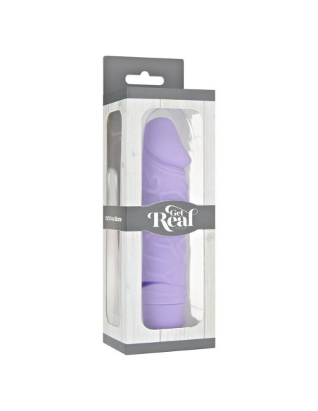 GET REAL - MINI KLASIKINIS VIBRATORIUS VIOLETINIS