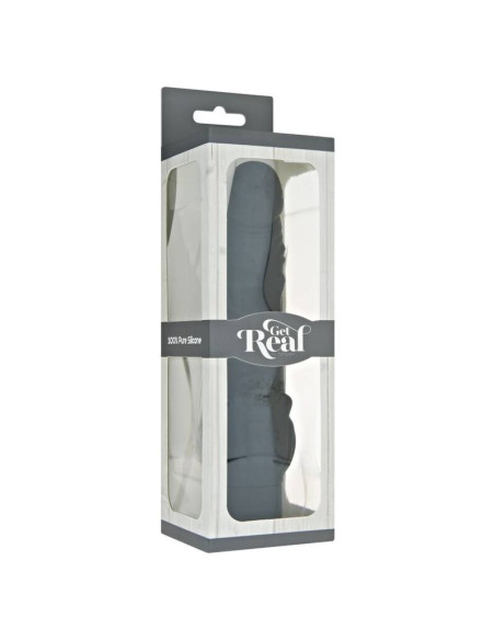 GET REAL - KLASIKINIS STIM VIBRATORIUS JUODAS