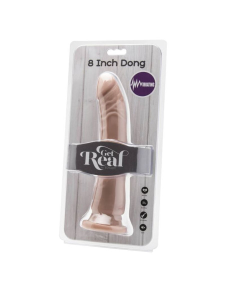 GET REAL - 20,5 CM VIBRUOJANTI ODOS DONG