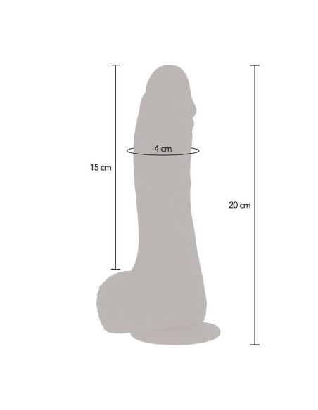 GET REAL – AUGANT IR ŽEMYN BESUKANTIS VIBRUOJAMAS DILDO ODOS STIPRUS