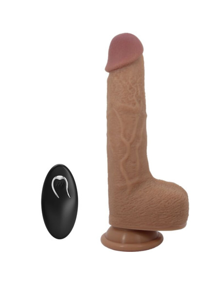 PRETTY LOVE - TOMMY REALISTINIS DILDO VIBRATORIUS STIPRUS 22,5 CM