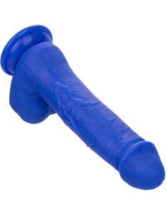 CALEXOTICS - ADMIRAL CAPTAIN REALISTIC DILDO VIBRATOR BLUE 2