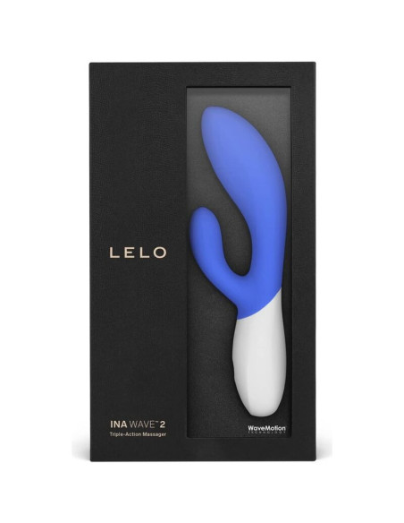 LELO - INA WAVE 2 VBRADOR PRABANGUS SPECIALUS MECHANIZMAS KALIFORNIJOS DANGUS