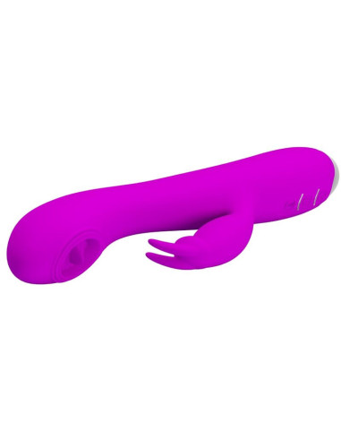 PRETTY LOVE - RACHEL RECHARGEABLE VIBRATOR WITH PURPLE SUCTION CUP