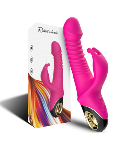 ARMONY - ZING DILDO VIBRATOR RABBIT FUCHSIA