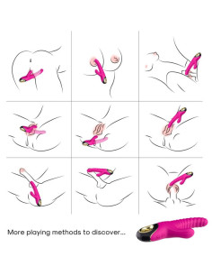 ARMONY - ETERNITY VIBRATOR SILICONE FUCHSIA 2