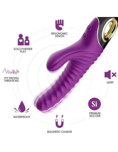 ARMONY - ETERNITY VIBRATOR SILICONE PURPLE