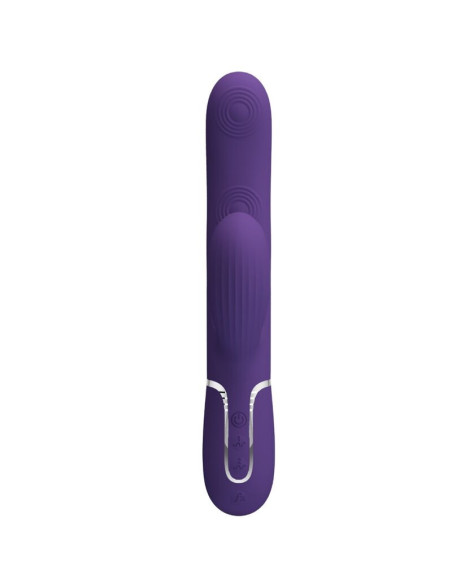 PRETTY LOVE - PERLITA G-SPOT VIBRUOJAMAS 3 IN 1 DAUGIAFUNKCIS VIOLETINIS