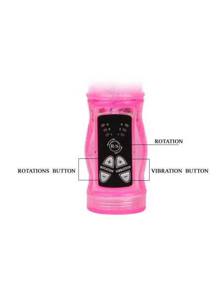 BAILE - PINK RABBIT MINI ROTATOR SUPERSTIMULATOR