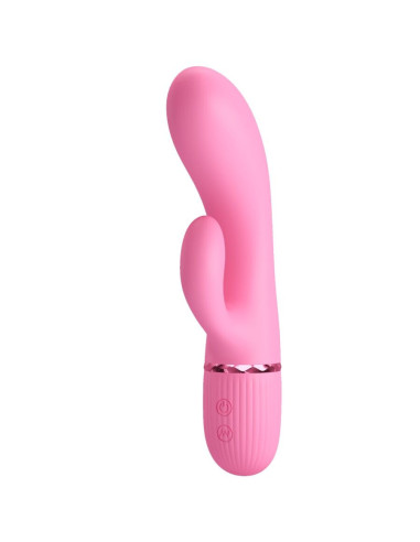 PRETTY LOVE - MARSKI SU KLITORIAUS MASAŽUOKLIU IR G-SPOT ROŽINIS
