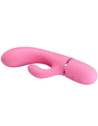 PRETTY LOVE - MARSKI SU KLITORIAUS MASAŽUOKLIU IR G-SPOT ROŽINIS