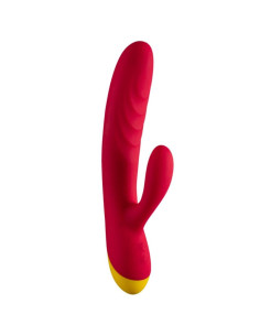 ROMP - JAZZ RECHARGEABLE RABBIT VIBRATOR RED