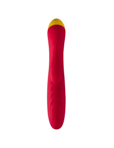 ROMP - JAZZ RECHARGEABLE RABBIT VIBRATOR RED 2