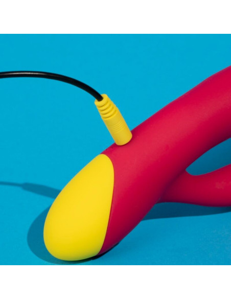 ROMP - JAZZ RECHARGEABLE RABBIT VIBRATOR RED