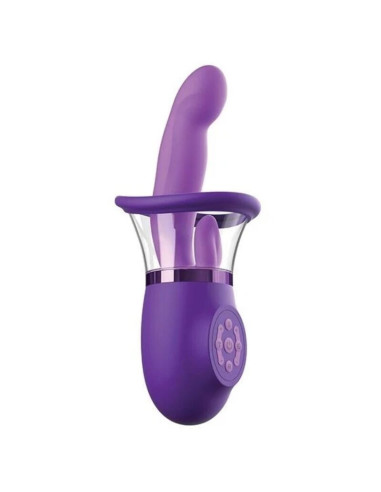 FANTASY FOR HER - ULTIMATE PLEASURE PRO PLUS RABBIT VIBRATOR PURPLE 20.3 CM