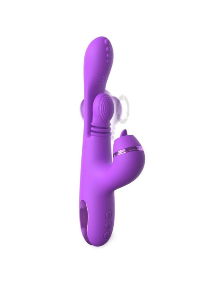 FANTASY FOR HER - INTIMOTION PULSE PRO VIBE RABBIT VIBRATOR PURPLE
