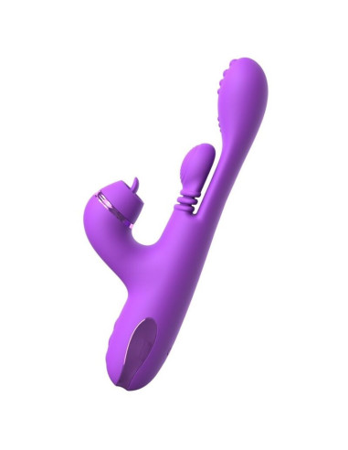FANTASY FOR HER - INTIMOTION PULSE PRO VIBE RABBIT VIBRATOR PURPLE