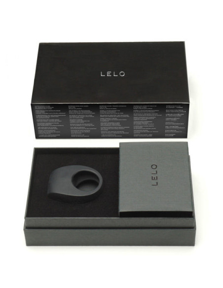 LELO - TOR II JUODAS VIBRAVIRAVIMO ŽIEDAS