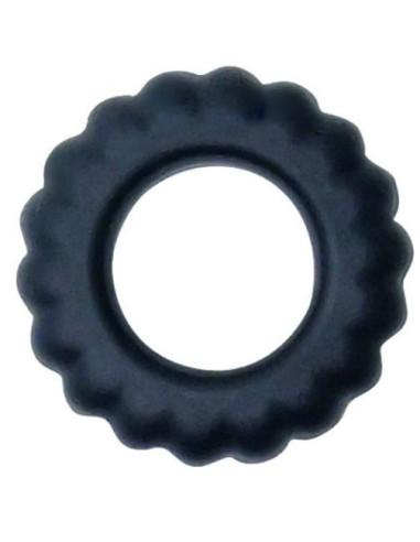 BAILE - TITAN varpos žiedas juodas 2 CM