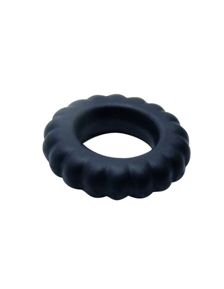 BAILE - TITAN varpos žiedas juodas 2 CM